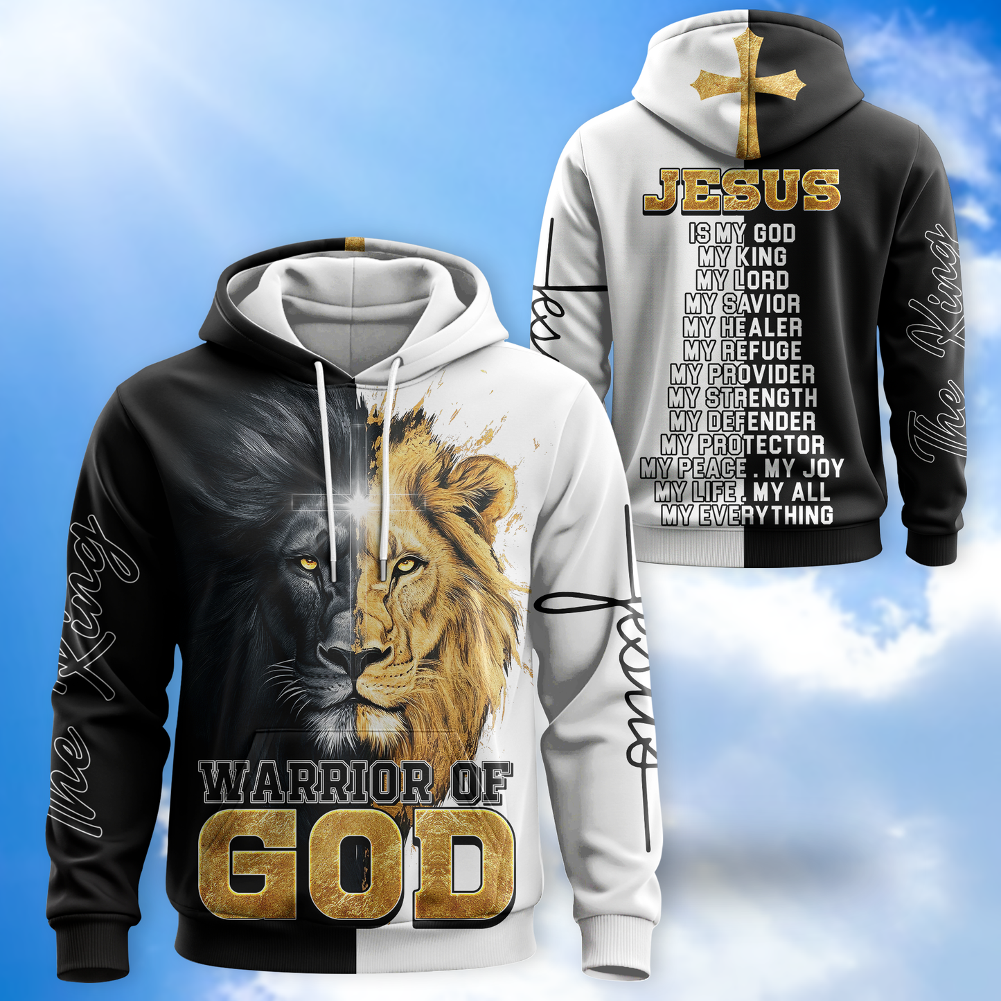 Lion of Judah Hoodie | Christian Gift