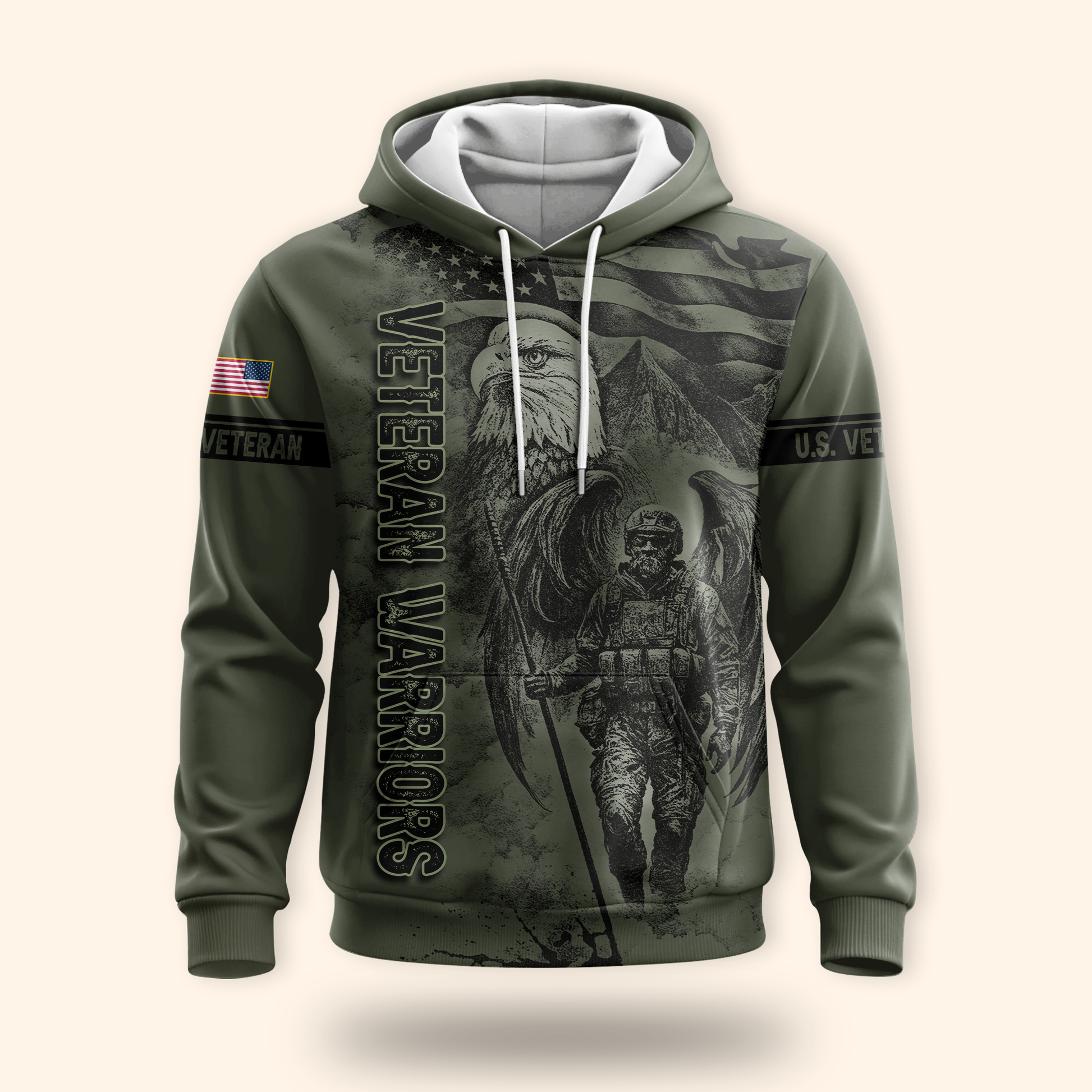 U.S. Coast Guard Eagle Hoodie | Patriotic Gift