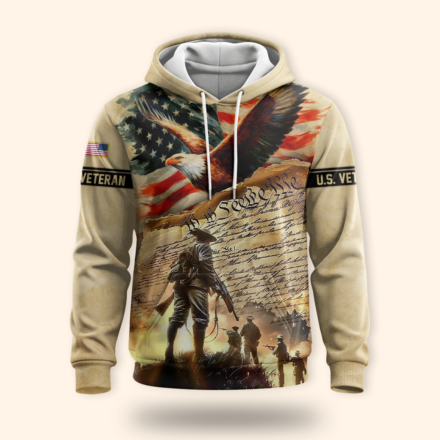 U.S. Coast Guard Eagle Hoodie | Patriotic Gift