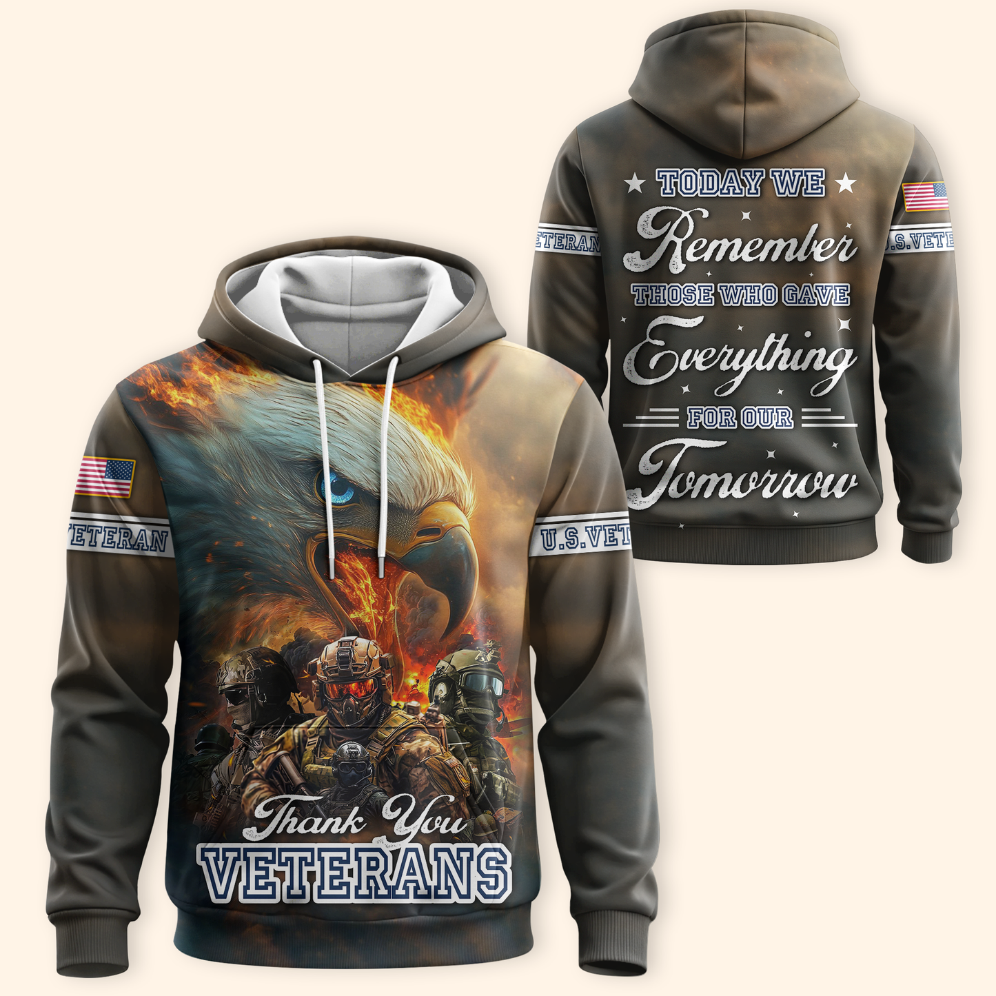 U.S. Coast Guard Hoodie | Patriotic Gift