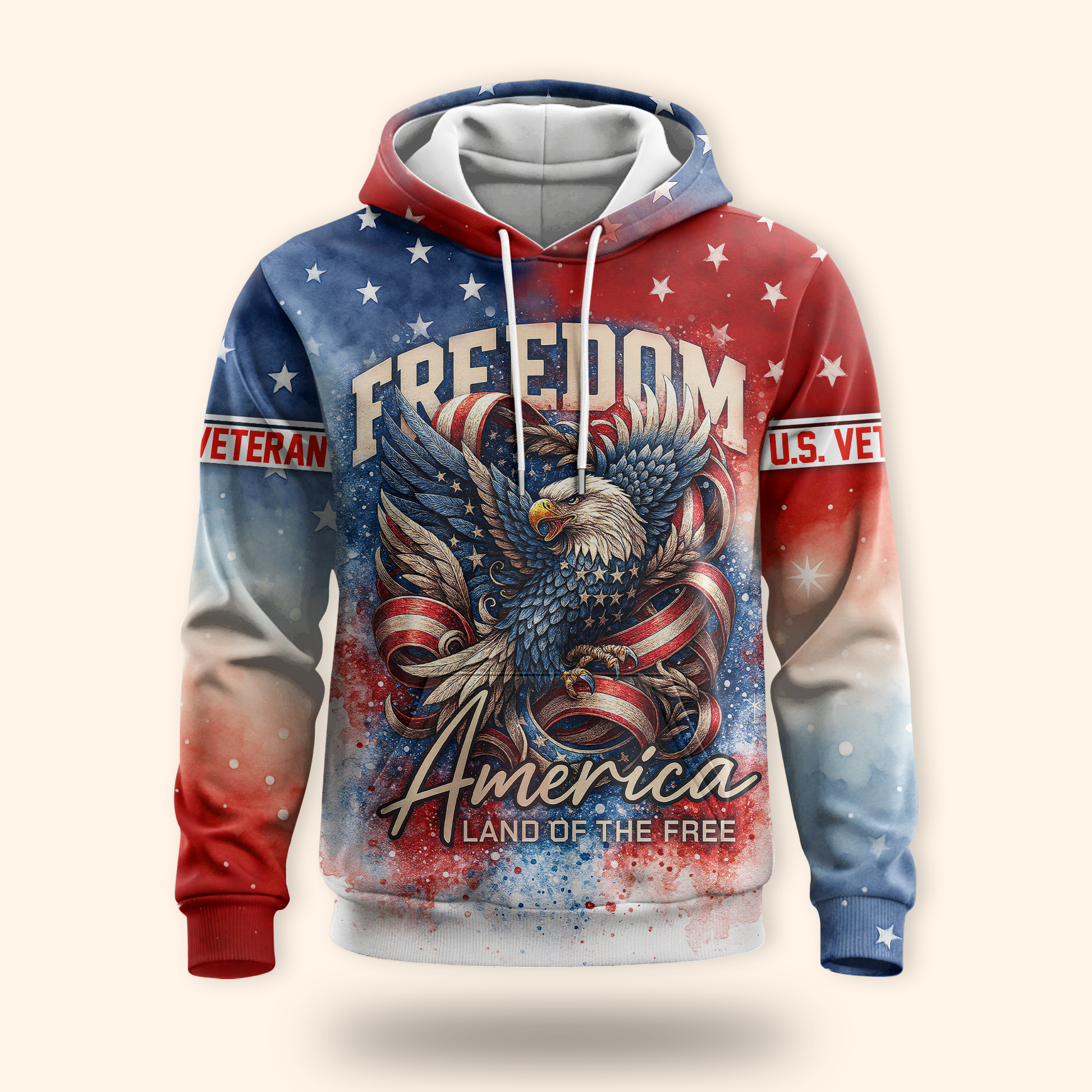 U.S. Coast Guard Eagle Hoodie | Patriotic Gift