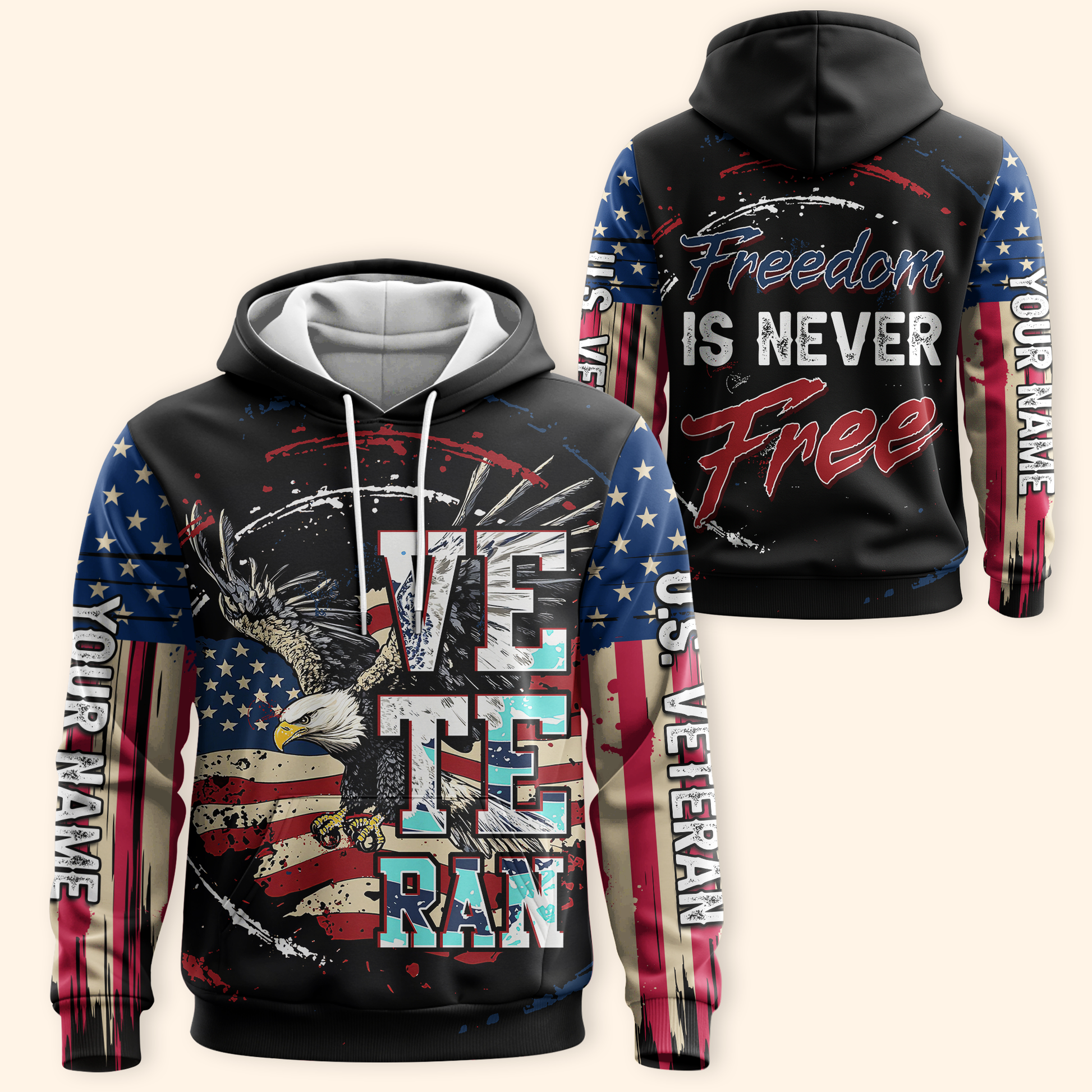 U.S. Coast Guard Eagle Hoodie | Patriotic Gift