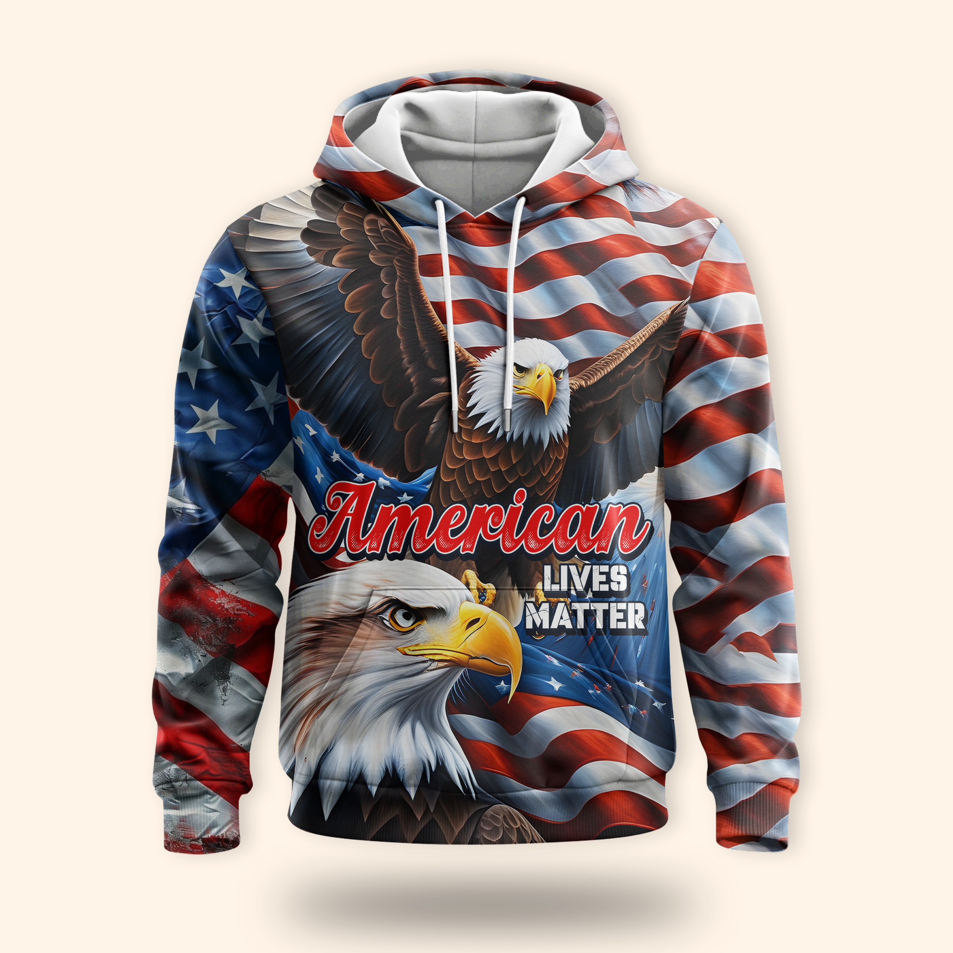U.S. Coast Guard Eagle Hoodie MH2530 | Patriotic Gift