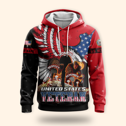 U.S. Coast Guard Hoodie | Patriotic Gift