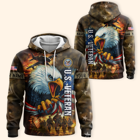 U.S. Coast Guard Eagle Hoodie | Patriotic Gift
