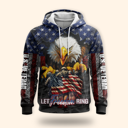 U.S. Coast Guard Eagle Hoodie | Patriotic Gift