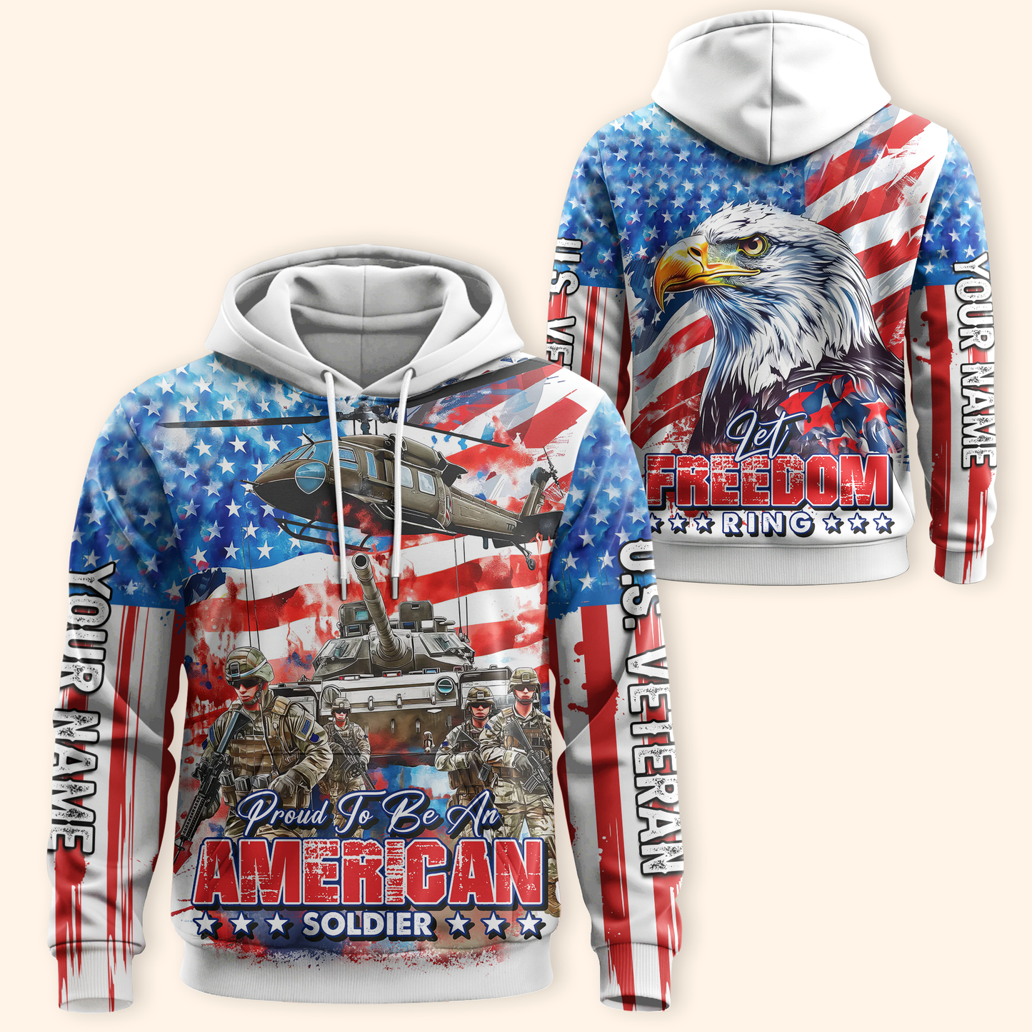U.S. Coast Guard Hoodie | Patriotic Gift