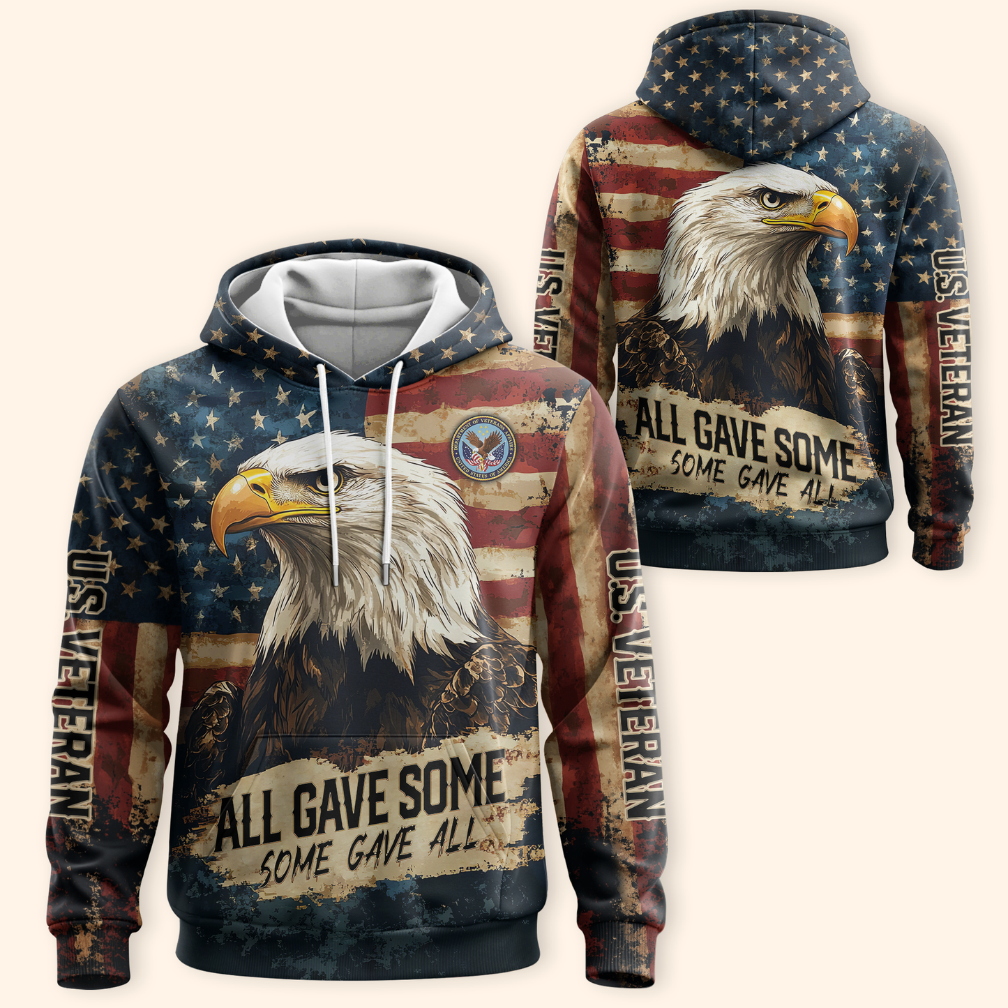 U.S. Coast Guard Eagle Hoodie | Patriotic Gift