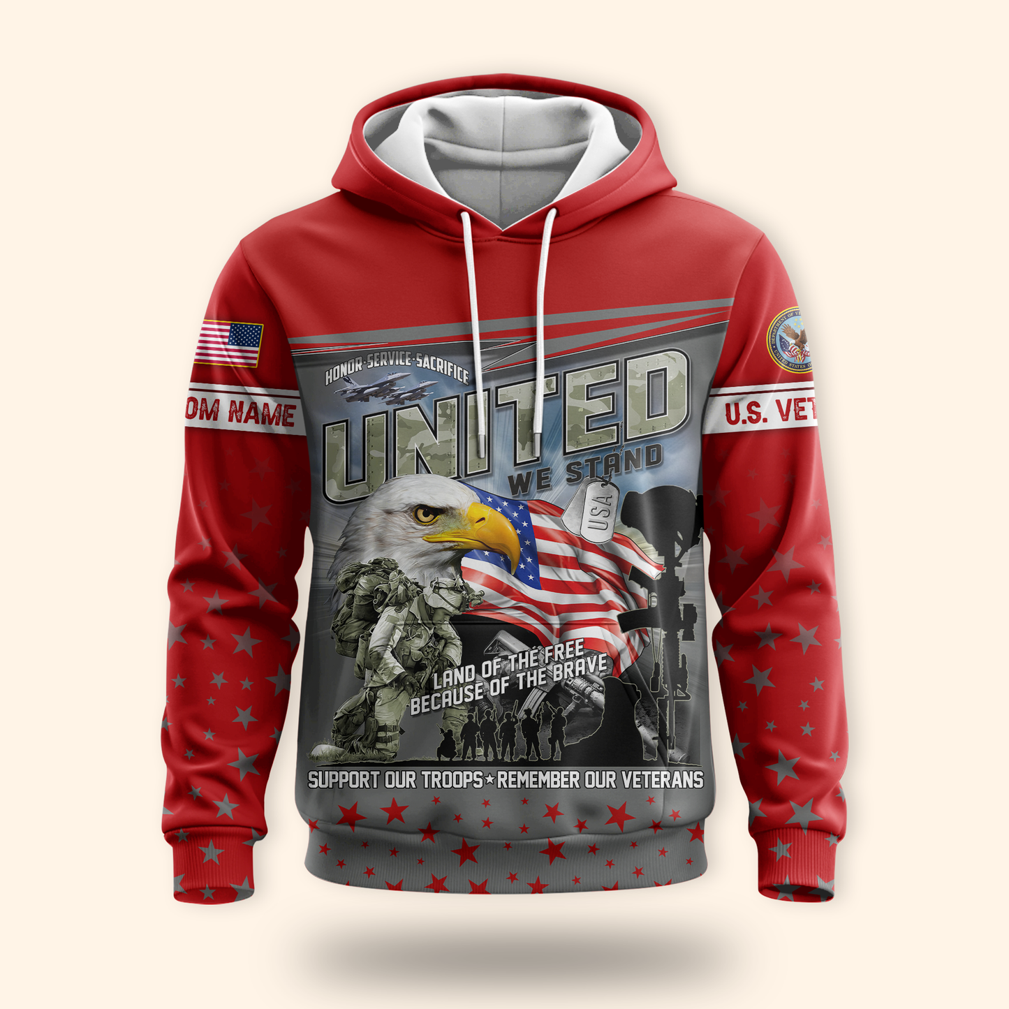 U.S. Coast Guard Hoodie | Patriotic Gift
