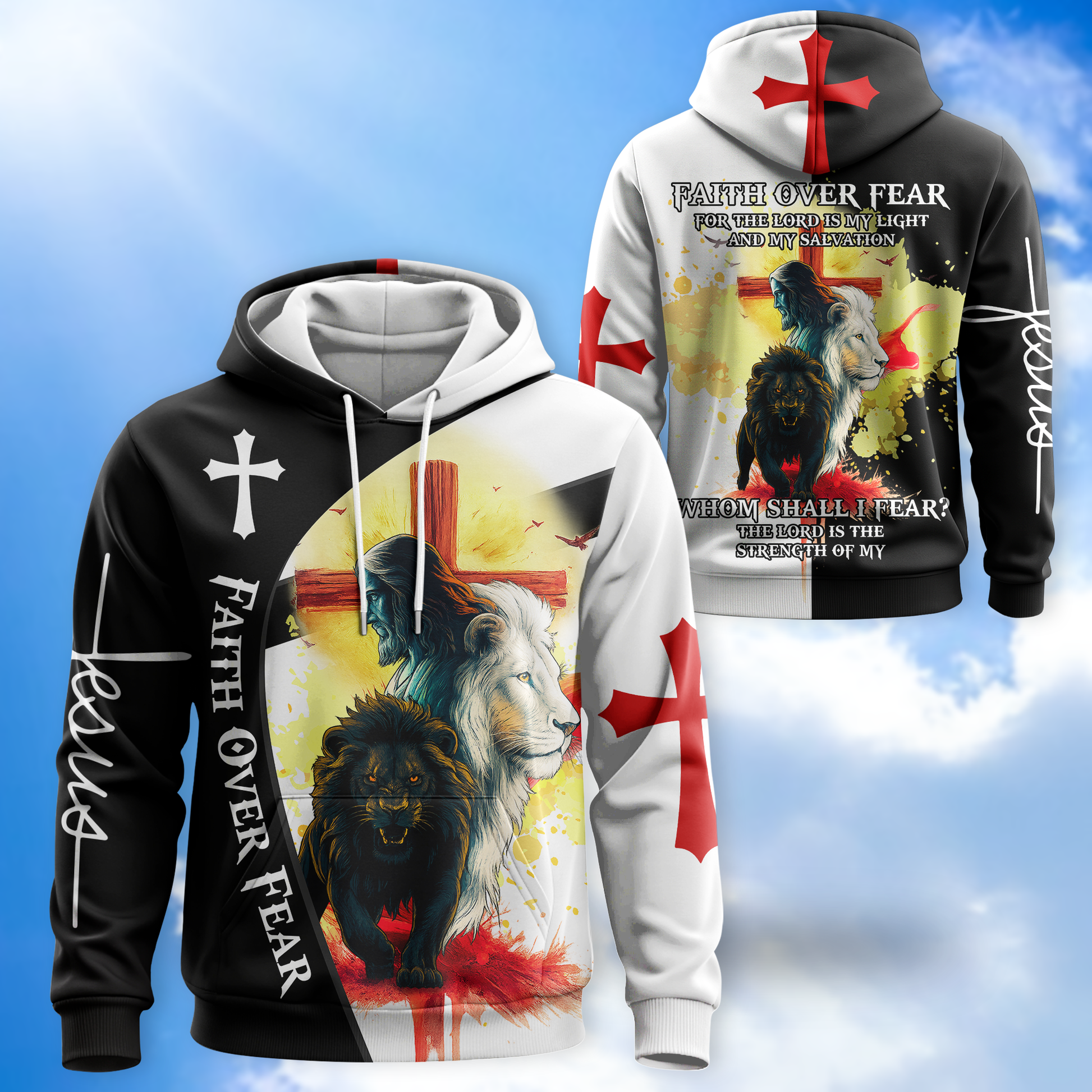 Lion of Judah Hoodie | Christian Gift