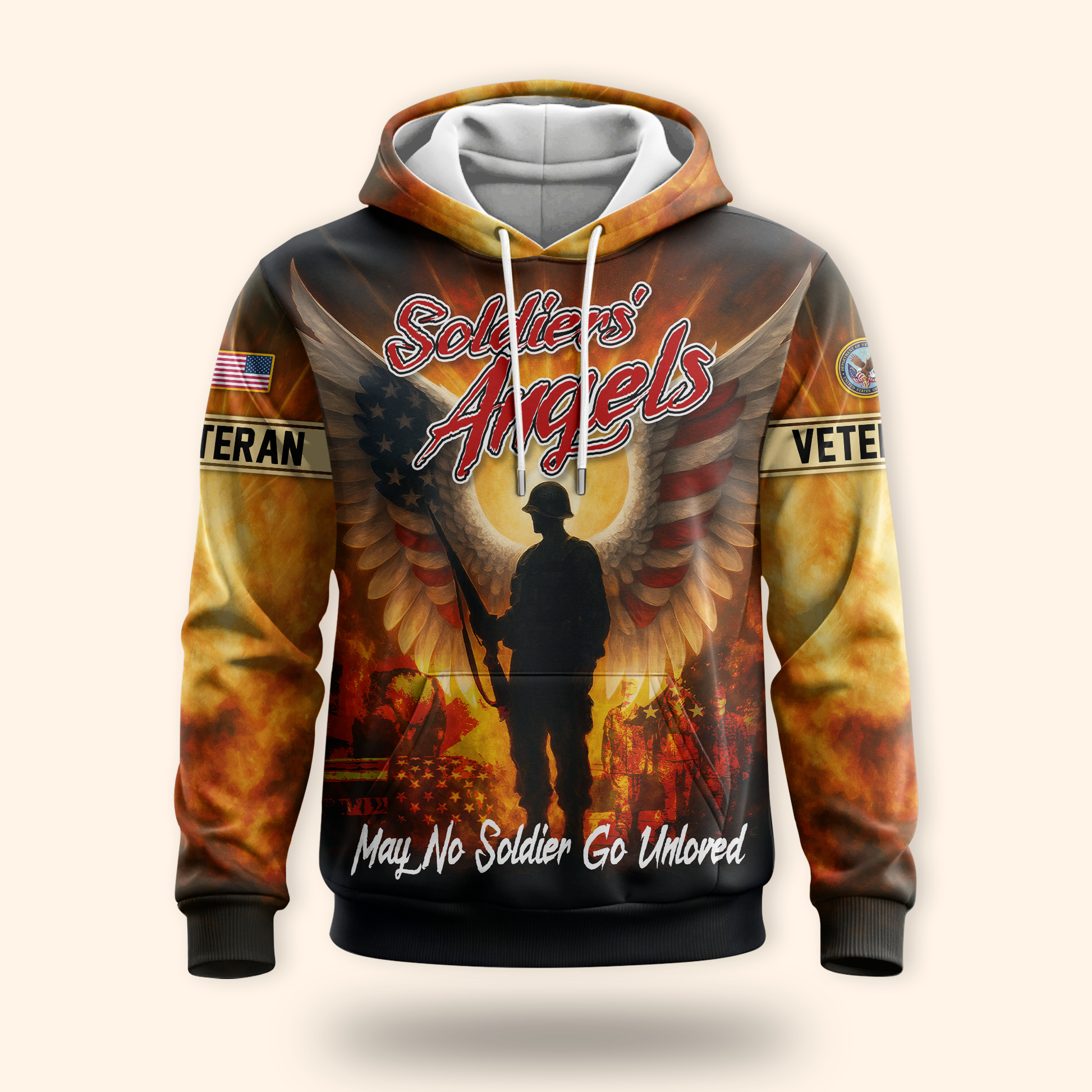 U.S. Coast Guard Eagle Hoodie MH2526 | Patriotic Gift