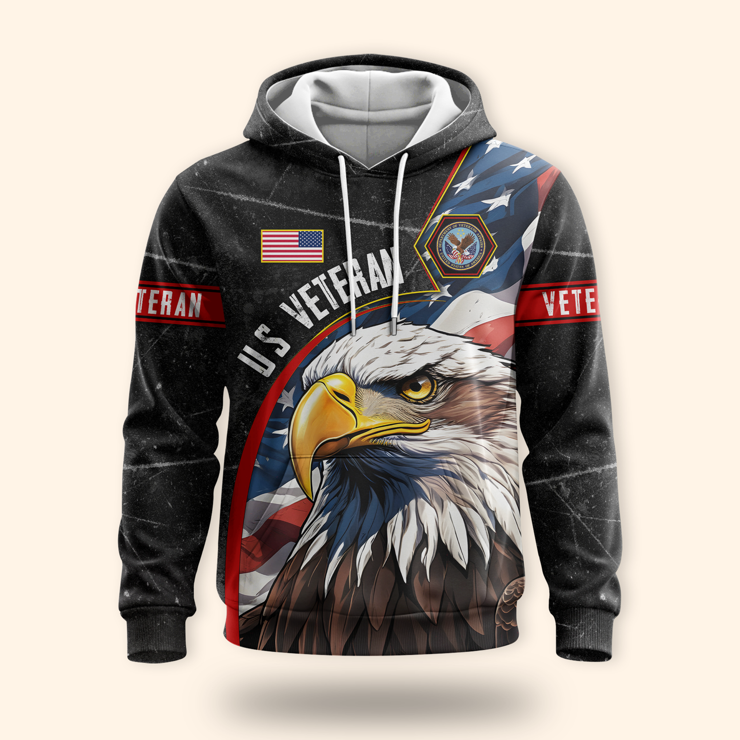 U.S. Coast Guard Eagle Hoodie MH2534 | Patriotic Gift