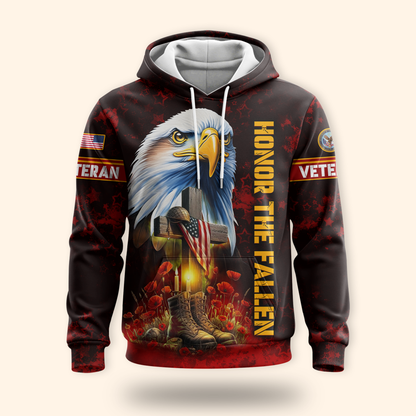 U.S. Coast Guard Eagle Hoodie MH2531 | Patriotic Gift