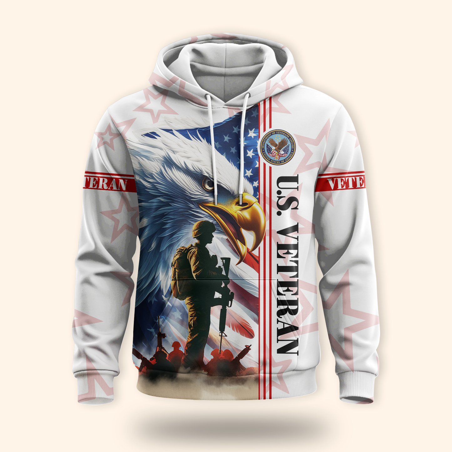 U.S. Coast Guard Eagle Hoodie MH2532 | Patriotic Gift