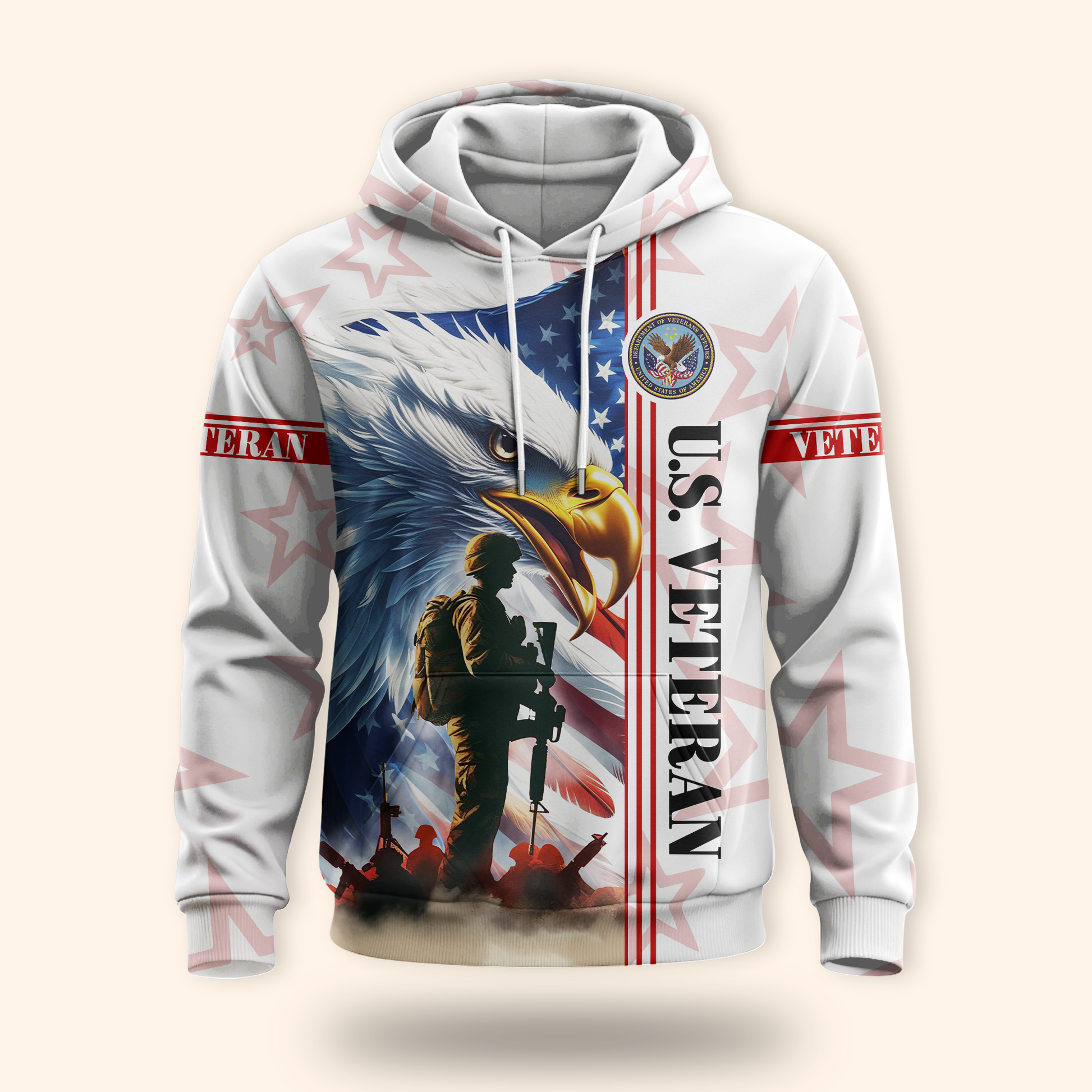 U.S. Coast Guard Eagle Hoodie MH2532 | Patriotic Gift