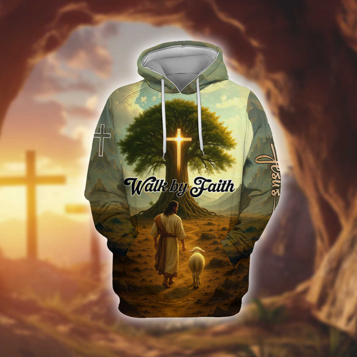 Faith Zip Hoodie | Christian Gift