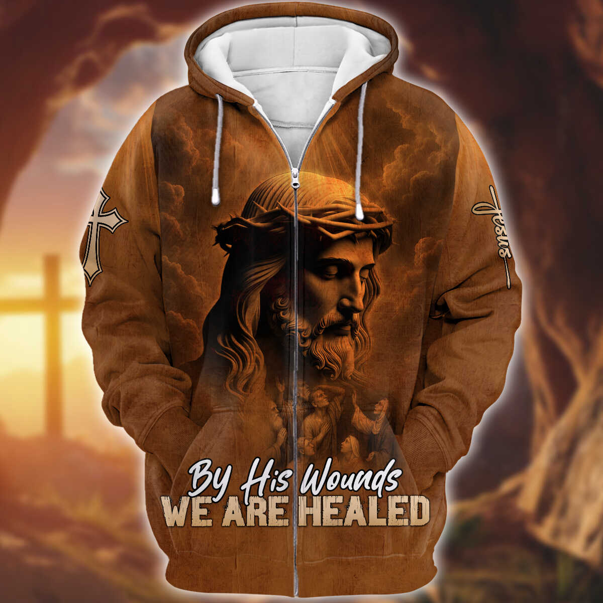 Faith Zip Hoodie | Christian Gift