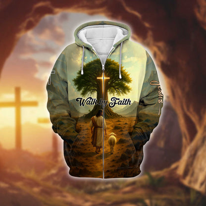 Faith Zip Hoodie | Christian Gift