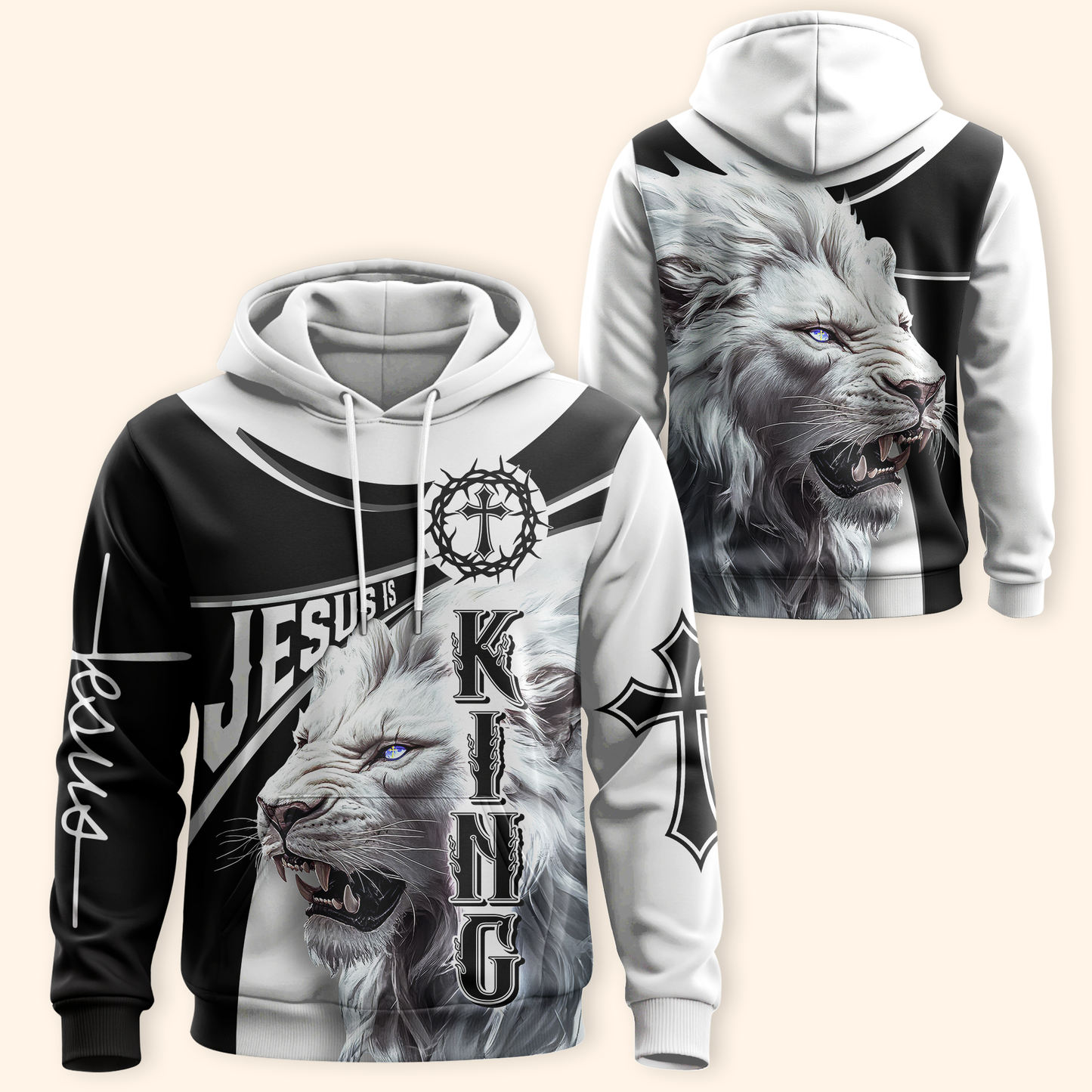 Lion of Judah Hoodie | Christian Gift