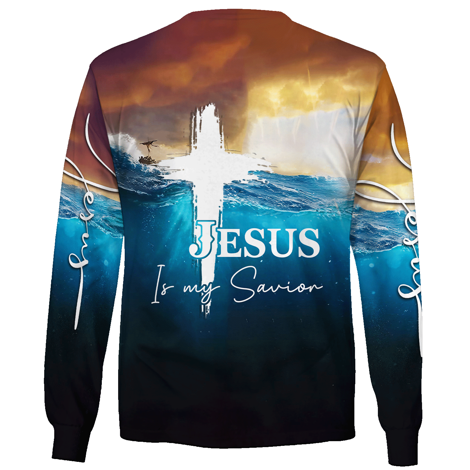 Jesus Is My Savior Zip Hoodie | Christian Gift