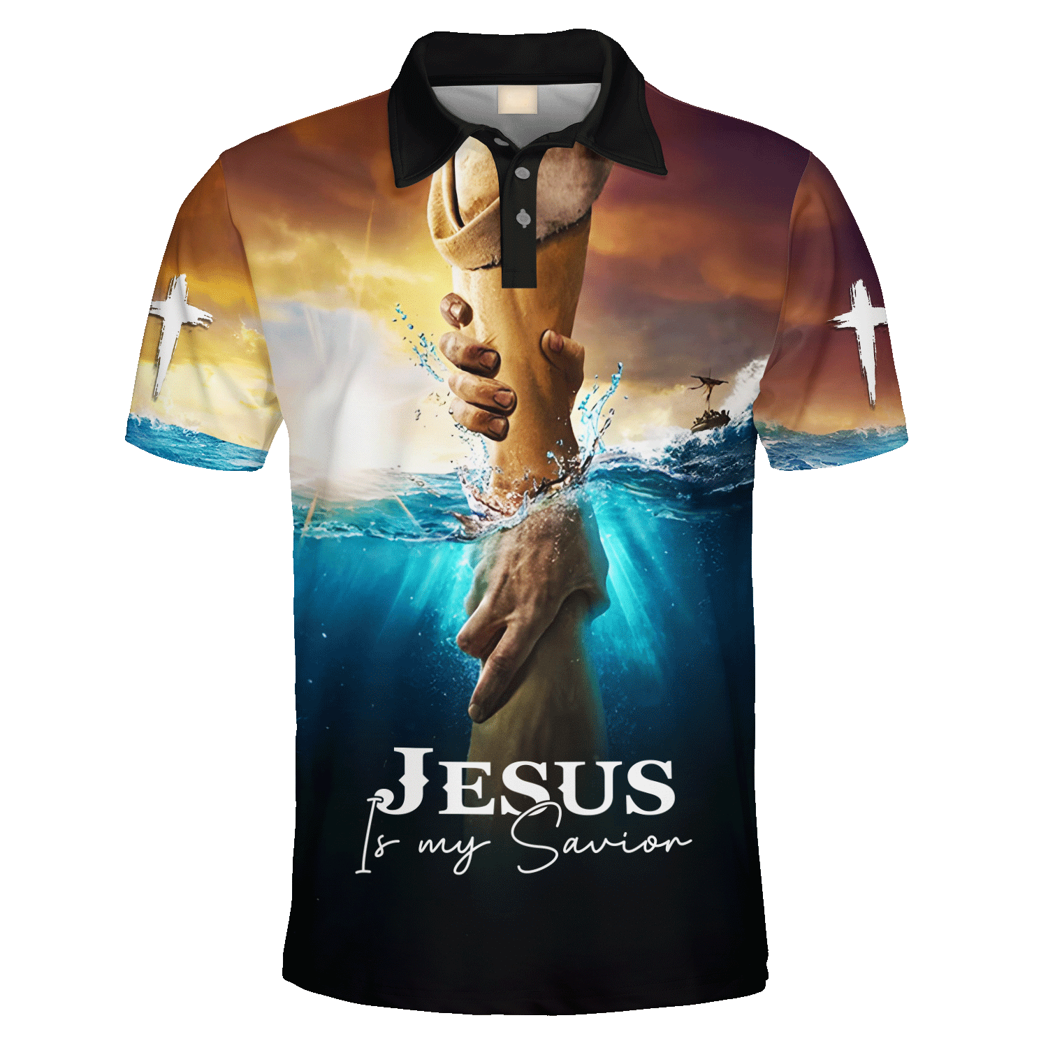 Jesus Is My Savior Zip Hoodie | Christian Gift