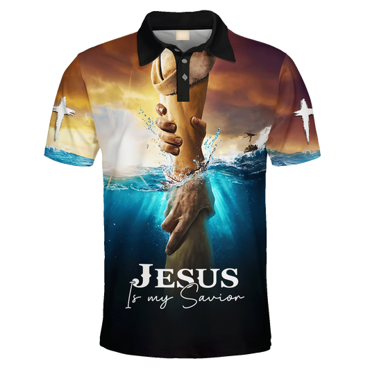 Jesus Is My Savior Zip Hoodie | Christian Gift