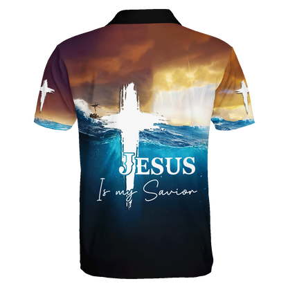 Jesus Is My Savior Zip Hoodie | Christian Gift
