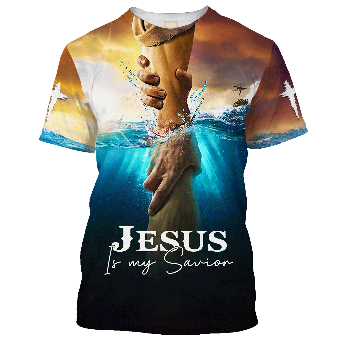 Jesus Is My Savior Zip Hoodie | Christian Gift