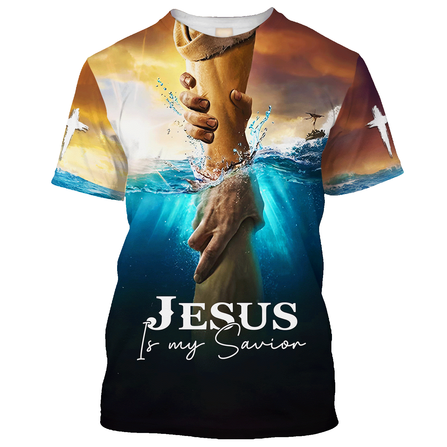 Jesus Is My Savior Zip Hoodie | Christian Gift