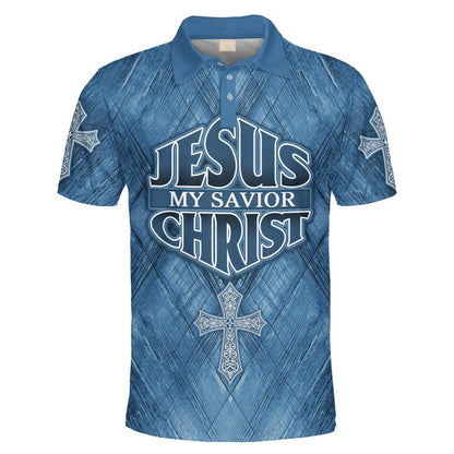 Jesus My Savior Christ Cross Zip Hoodie | Christian Gift