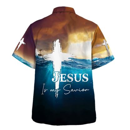 Jesus Is My Savior Zip Hoodie | Christian Gift