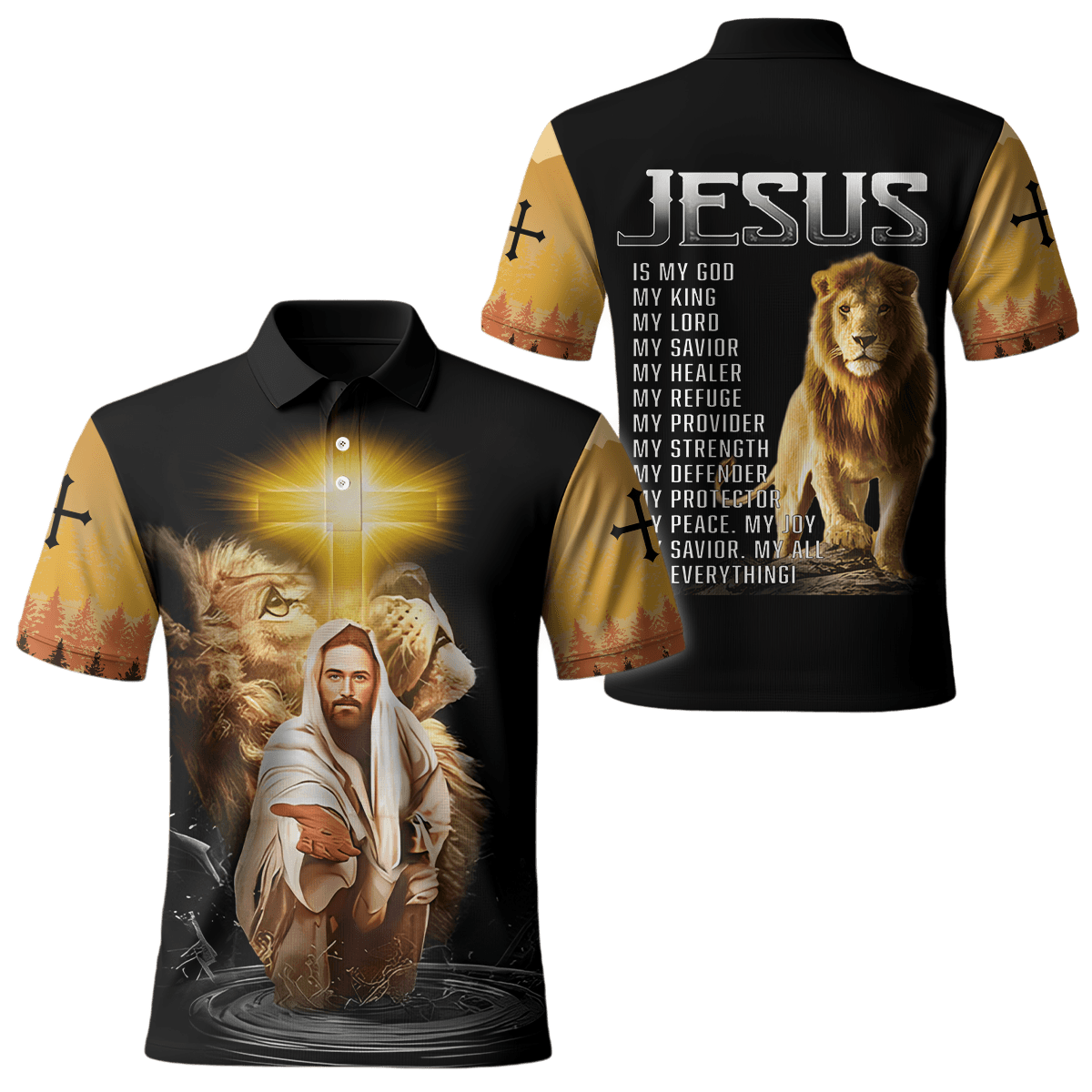 Jesus "My All, My Everything" Zip Hoodie | Christian Gift