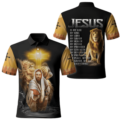 Jesus "My All, My Everything" Zip Hoodie | Christian Gift
