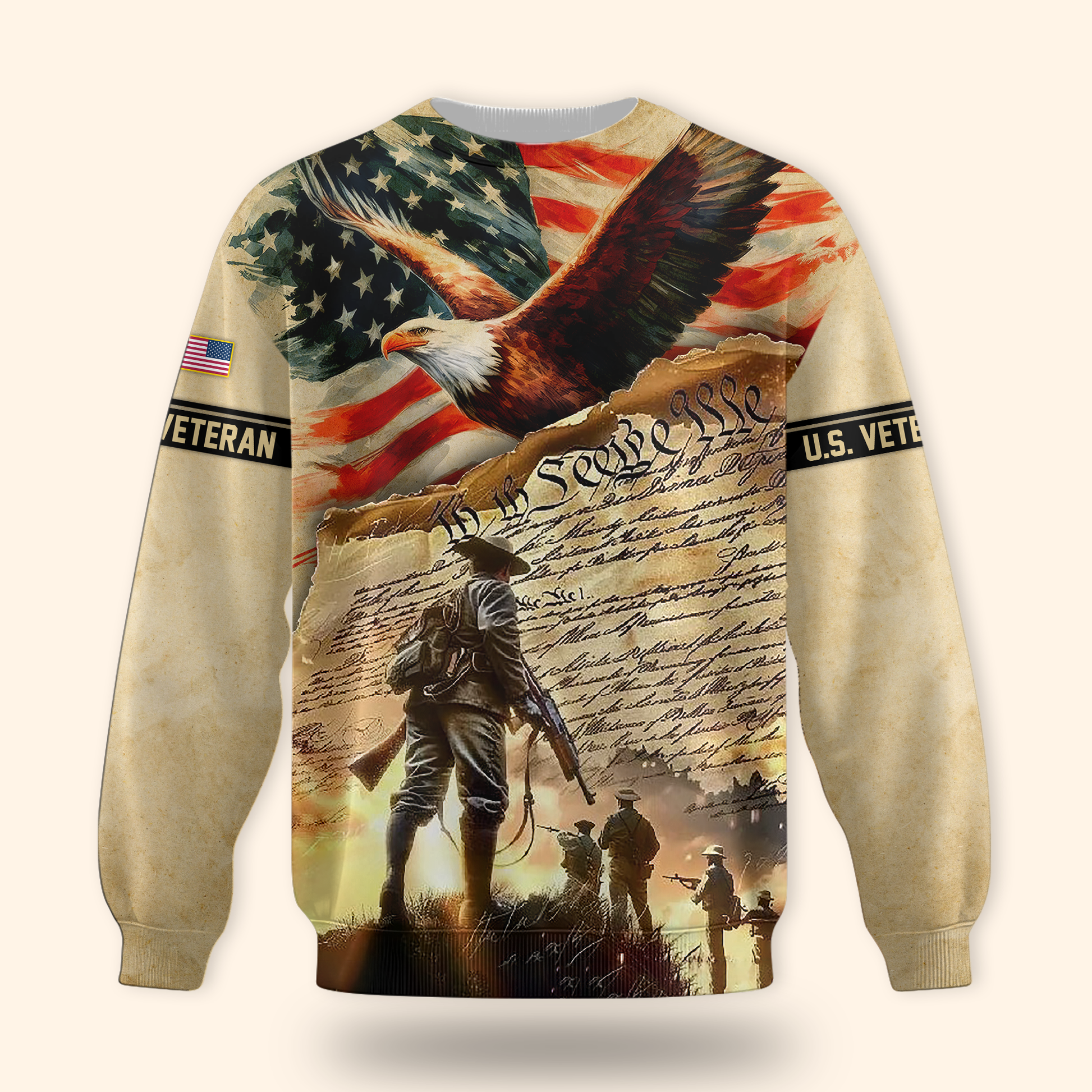 U.S. Coast Guard Eagle Hoodie | Patriotic Gift