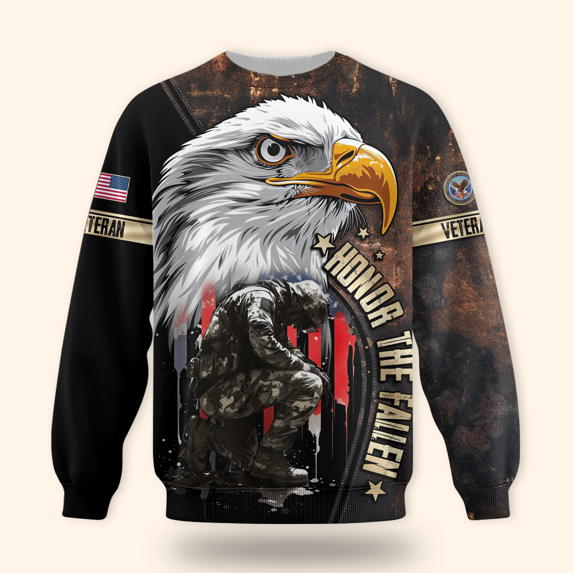 U.S. Coast Guard Eagle Hoodie MH2528 | Patriotic Gift
