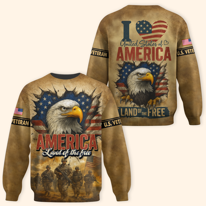 U.S. Coast Guard Eagle Hoodie | Patriotic Gift