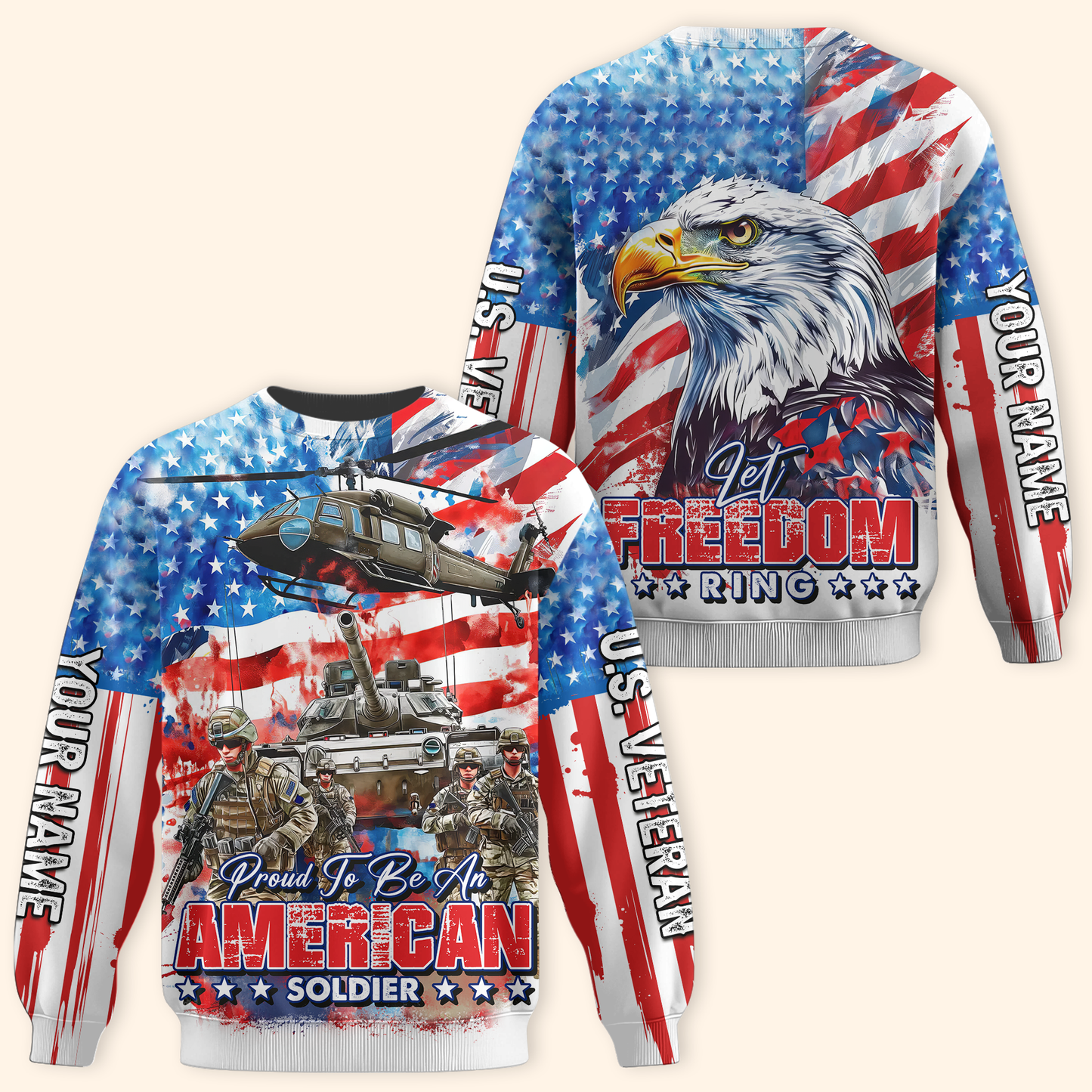 U.S. Coast Guard Hoodie | Patriotic Gift