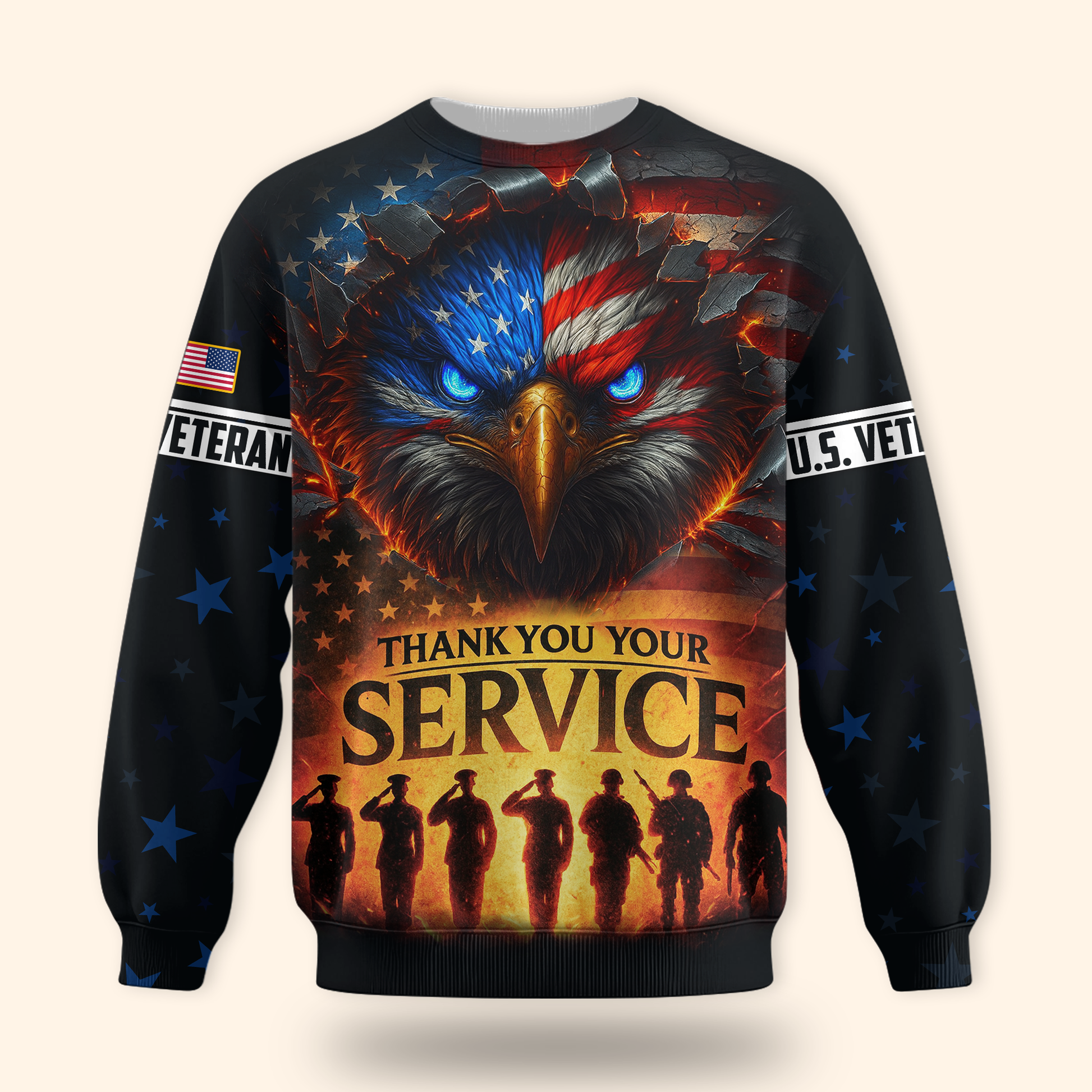 U.S. Coast Guard Eagle Hoodie | Patriotic Gift