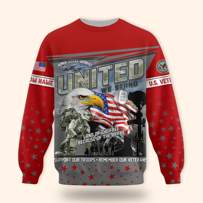 U.S. Coast Guard Hoodie | Patriotic Gift