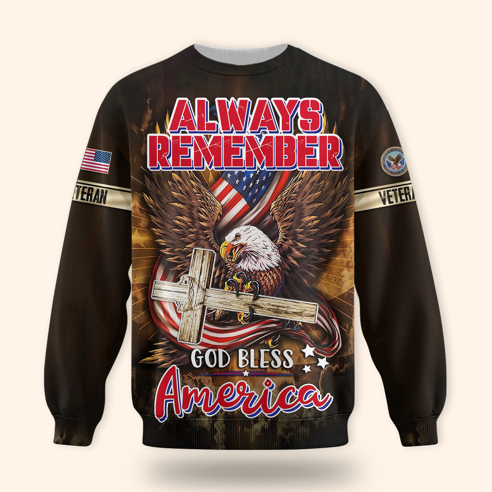 U.S. Coast Guard Eagle Hoodie MH2529 | Patriotic Gift