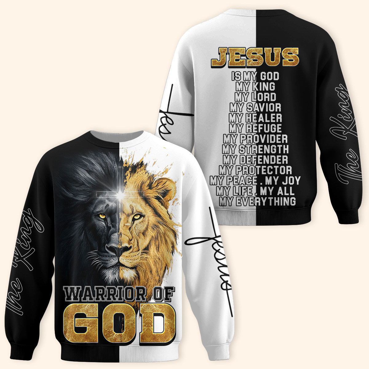 Lion of Judah Hoodie | Christian Gift