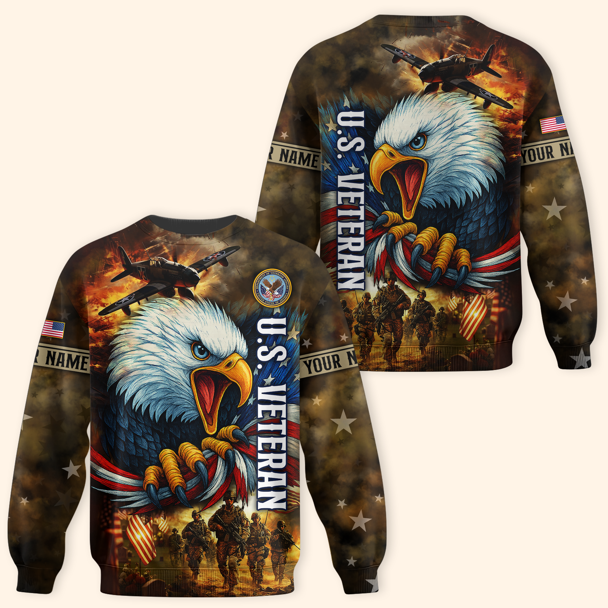 U.S. Coast Guard Eagle Hoodie | Patriotic Gift