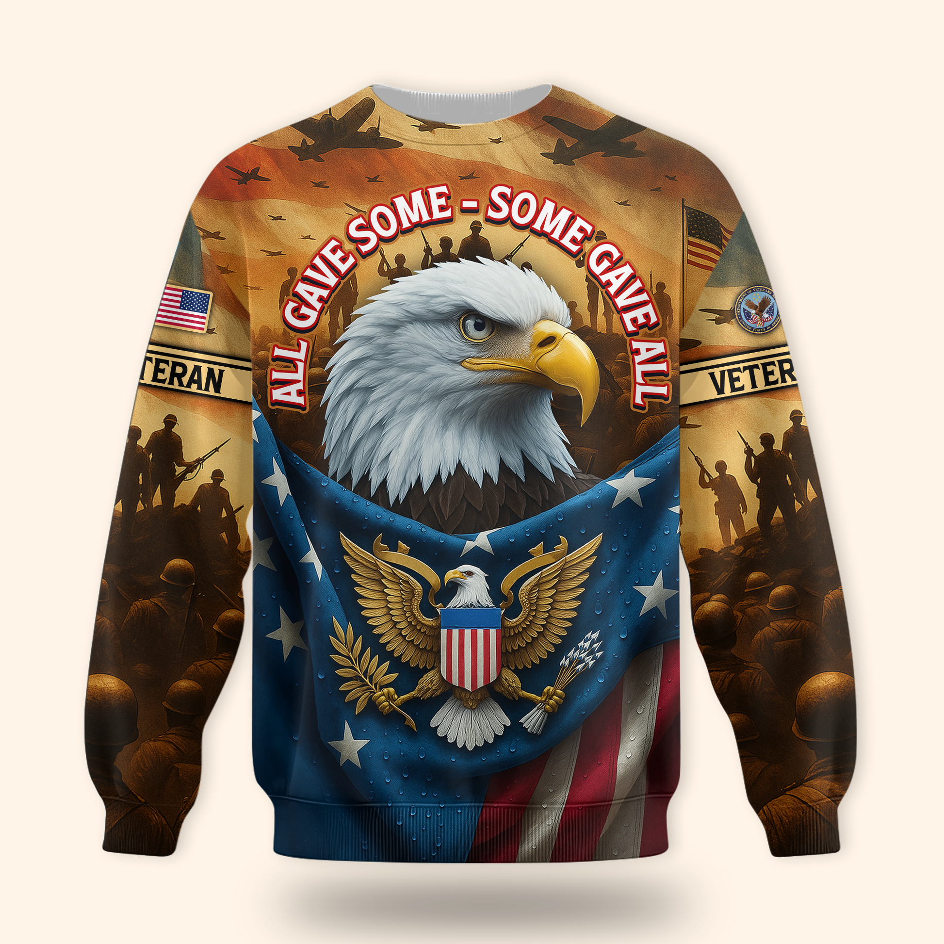 U.S. Coast Guard Eagle Hoodie MH2533 | Patriotic Gift