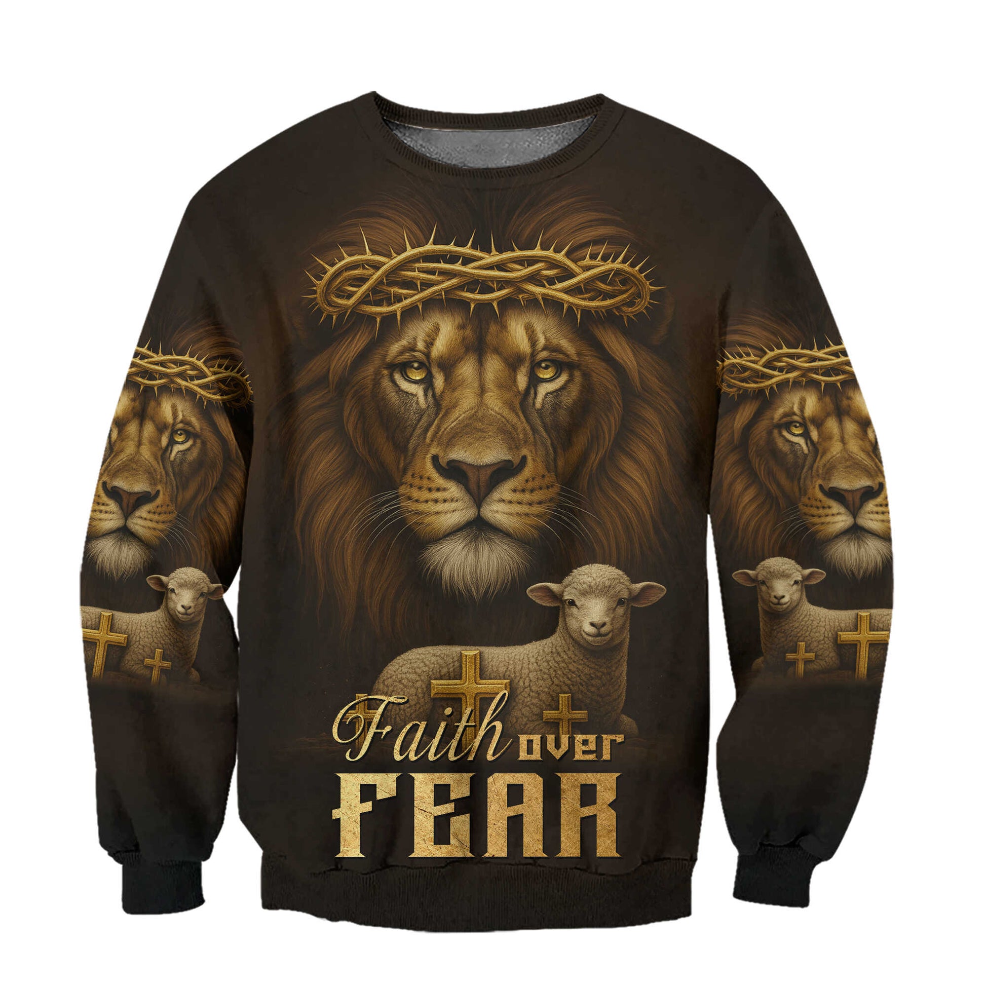 Lion of Judah Zip Hoodie | Christian Gift