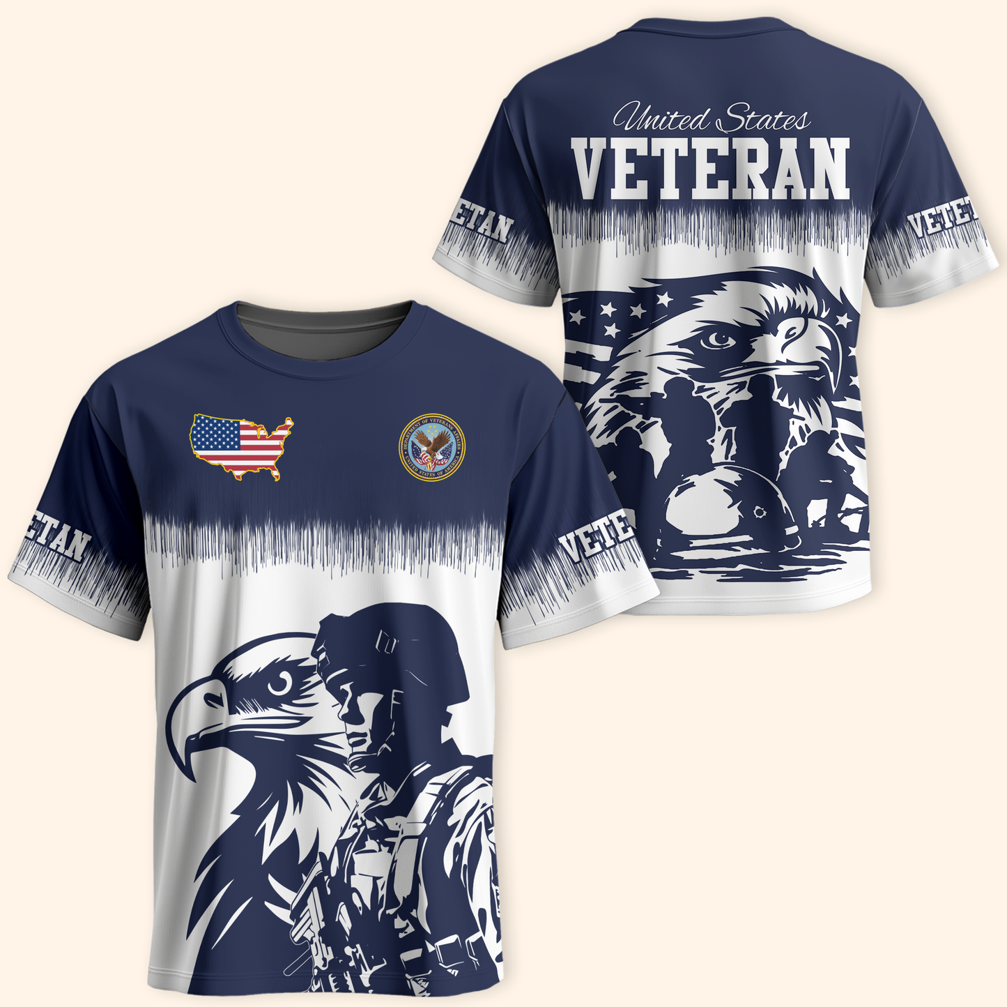 U.S. Coast Guard Eagle Hoodie MH2527 | Patriotic Gift