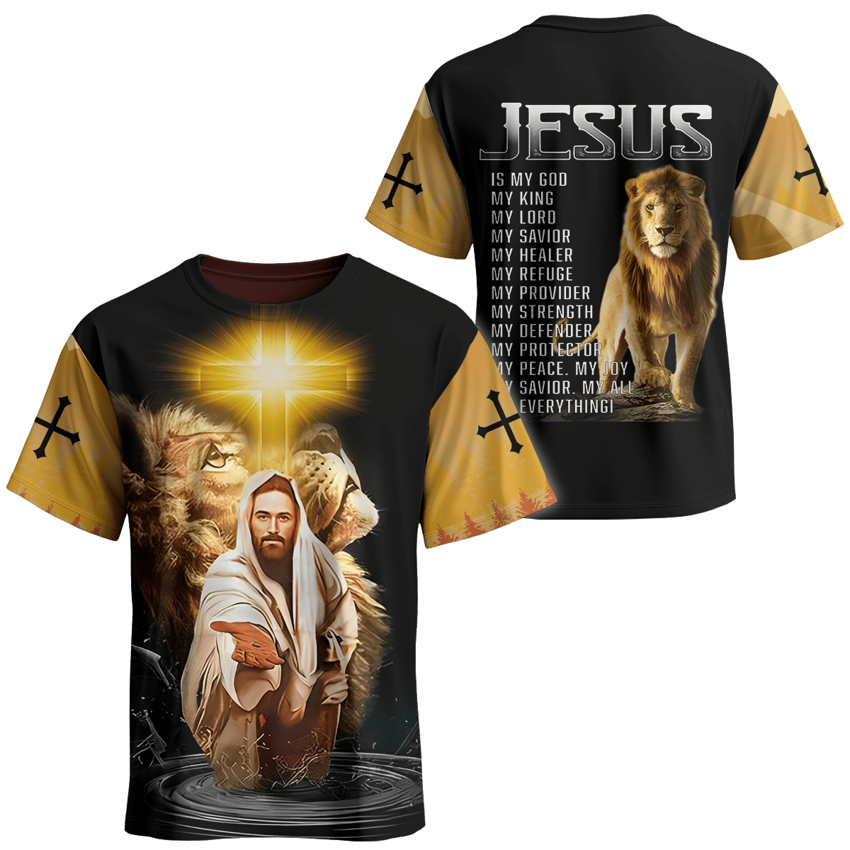 Jesus "My All, My Everything" Zip Hoodie | Christian Gift