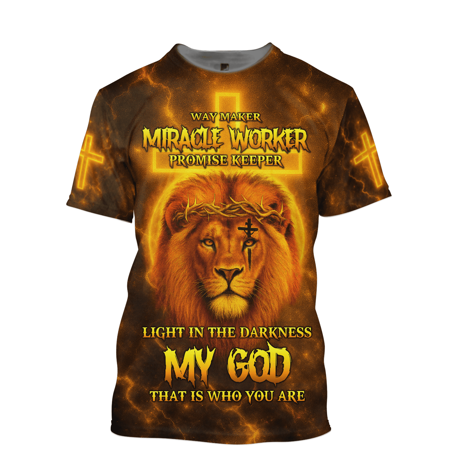 Lion of Judah – Wear Your Faith Boldly Zip Hoodie | Christian Gift