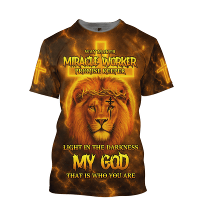 Lion of Judah – Wear Your Faith Boldly Zip Hoodie | Christian Gift