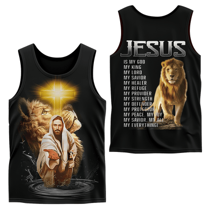 Jesus "My All, My Everything" Zip Hoodie | Christian Gift