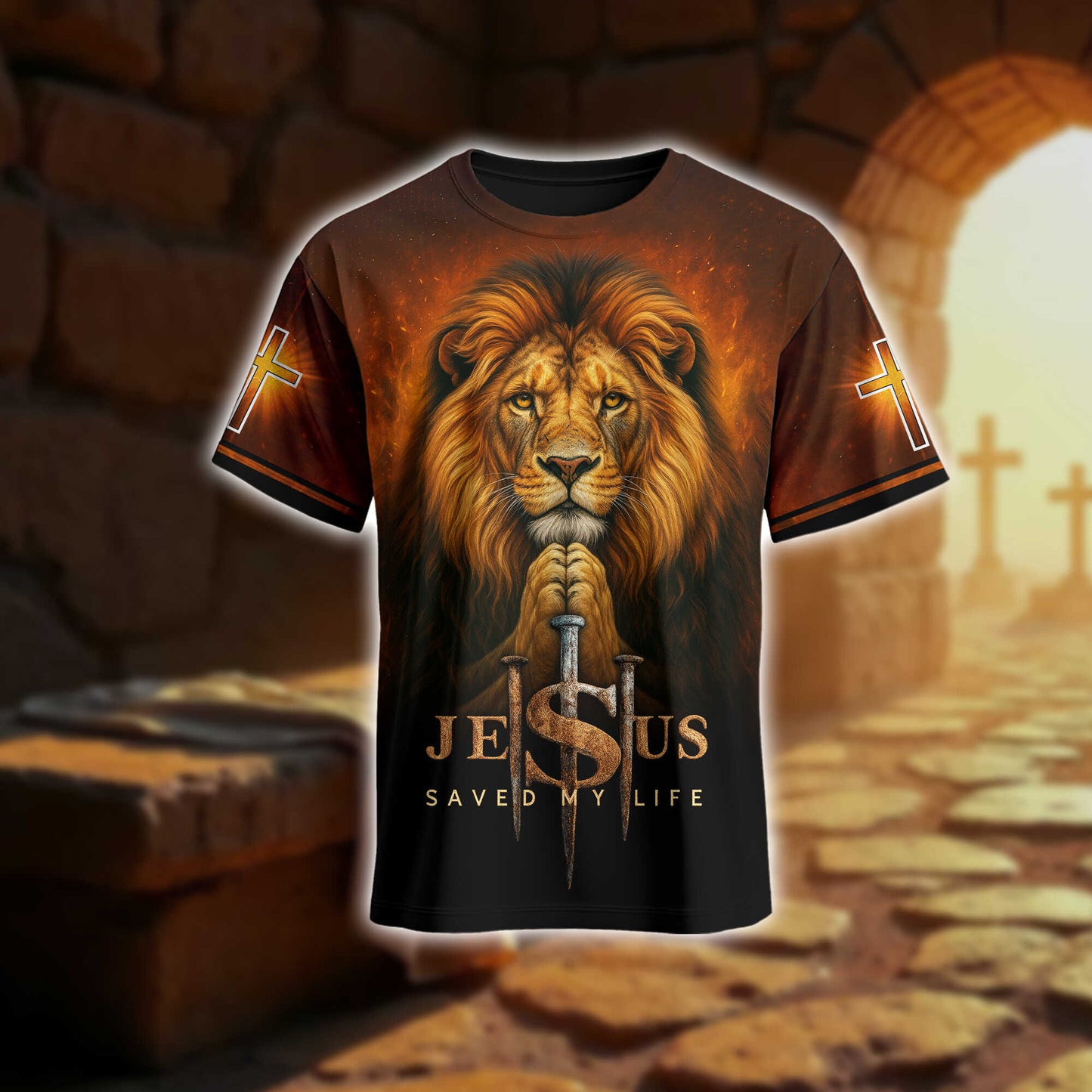 Lion of Judah Zip Hoodie | Christian Gift